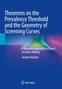 "Theorems on the Prevalence Threshold and the Geometry of Screening Curves", blaue Hintergrundgrafik mit Lichtverläufen.
