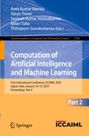 : Computation of Artificial Intelligence and Machine Learning, Buch