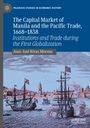 Juan José Rivas Moreno: The Capital Market of Manila and the Pacific Trade, 1668-1838, Buch