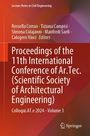 : Proceedings of the 11th International Conference of Ar.Tec. (Scientific Society of Architectural Engineering), Buch