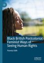 "Black British Postcolonial Feminist Ways of Seeing Human Rights, Pamela Odih." Frau mit geschlossenen Augen in der Sonne.