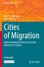 „Cities of Migration“ von Asya Pisarevskaya, Peter Scholten. Abstrakte Karte von Europa in Orange.