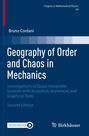 Covertext: "Geography of Order and Chaos in Mechanics" von Bruno Cordani, Untertitel: Forschung zu quasi-integralen Systemen.