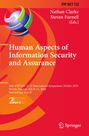 Human Aspects of Information Security and Assurance, Buch