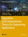 „Algorithms and Computational Theory for Engineering Applications“. Technische Illustration mit Schaltkreisen.