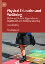 "Physical Education and Wellbeing" beschreibt globale Ansätze für Kindergesundheit. Ein Kind springt auf einem Hüpfspiel.