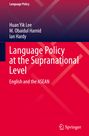 Huan Yik Lee: Language Policy at the Supranational Level, Buch