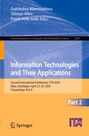 : Information Technologies and Their Applications, Buch