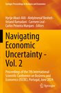 „Navigating Economic Uncertainty – Vol. 2“; Editors: Hyrije Abazi-Alili u.a.; Konferenz Portugal, Juni 2024. Orange Hintergrund.