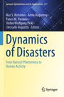 Buchtitel "Dynamics of Disasters". Autoren: Kotsireas, Nagurney. Springer-Logo unten, blauer Hintergrund.