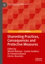 Titel: "Sharenting Practices, Consequences and Protective Measures." Herausgegeben von Michel Walrave u.a. Rote geometrische Muster.