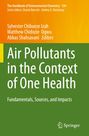 „Air Pollutants in the Context of One Health“, Buchcover, gelb-grün, Springer-Logo unten rechts.