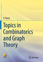 Der Text lautet: "R. Rama, Topics in Combinatorics and Graph Theory". Gelber Hintergrund, Springer-Logo.