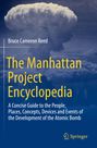 "The Manhattan Project Encyclopedia" von Bruce Cameron Reed. Text vor einem Bild einer Atompilzwolke.