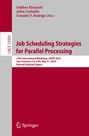 : Job Scheduling Strategies for Parallel Processing, Buch