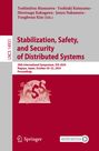 : Stabilization, Safety, and Security of Distributed Systems, Buch