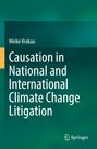 Titel: "Causation in National and International Climate Change Litigation" von Meike Krakau. Grüner Hintergrund, Springer-Logo.