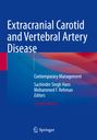 Titel: "Extracranial Carotid and Vertebral Artery Disease". Blaue und rote Wellenmuster. Logo von Springer unten.