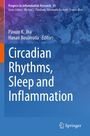 „Circadian Rhythms, Sleep and Inflammation“ von Pawan K. Jha und Hanan Bouaouda. Blaues Cover, Springer-Logo.