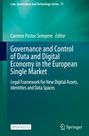 : Governance and Control of Data and Digital Economy in the European Single Market, Buch