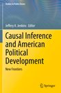 Text: "Causal Inference and American Political Development: New Frontiers." Gelber Hintergrund, Springer Logo unten.