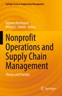 Oben steht „Springer Series in Supply Chain Management“. Mittig „Nonprofit Operations and Supply Chain Management“. Unten ein Springer-Logo.