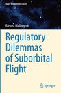 Oben: "Space Regulations Library", "Bartosz Malinowski". Unten: "Regulatory Dilemmas of Suborbital Flight". Sternenhimmel.
