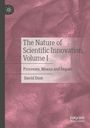 „The Nature of Scientific Innovation, Volume I“, David Dent. Rosa Hintergrund mit Logo links oben.