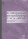 "Reporting Skin and the Wounded Body in Victorian Britain", Diana Garrisi. Lila Hintergrund mit Logo oben links.