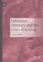 „Substance Ontology and the Crisis of Reason“ von James Filler. Abstraktes, rotes Muster mit einem kleinen Logo oben links.