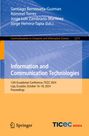 : Information and Communication Technologies, Buch