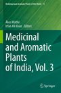"Medicinal and Aromatic Plants of India, Vol. 3". Autoren: Ákos Máthé, Irfan Ali Khan. Grüner Hintergrund. Springer-Logo.