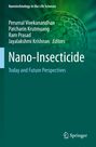 „Nano-Insecticide: Today and Future Perspectives“ von mehreren Editoren, grüner Hintergrund mit molekülartiger Struktur.