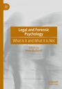 Buchtitel: "Legal and Forensic Psychology: What Is It and What It Is Not", herausgegeben von Irena Bošković. Hintergrund: verschwommen.