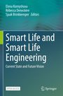 "Smart Life and Smart Life Engineering: Current State and Future Vision" von Elena Kornyshova, Rébecca Deneckère, Sjaak Brinkkemper. Oben rechts Springer-Logo.