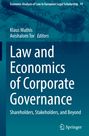 : Law and Economics of Corporate Governance, Buch