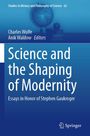 „Science and the Shaping of Modernity“ ist der Titel. Blaues Cover mit Globus, Apfel und Büchern. Springer-Logo unten.