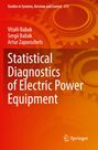 Titel: "Statistical Diagnostics of Electric Power Equipment". Hintergrund: Zahnräder; Farben: Rot-Orange. Logo: Springer.