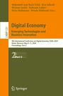 : Digital Economy. Emerging Technologies and Business Innovation, Buch