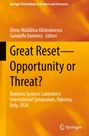 : Great Reset-Opportunity or Threat?, Buch