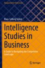 Titel: "Intelligence Studies in Business". Autor: Klaus Solberg Söilen. Untertitel: "A Guide to Navigating the Competitive Landscape". Geometrisches Muster.