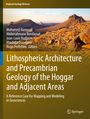 Titel: Lithospheric Architecture and Precambrian Geology of the Hoggar and Adjacent Areas. Wüstenlandschaft mit Bergen.