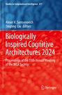 „Biologically Inspired Cognitive Architectures 2024“ von Alexei V. Samsonovich und Tingting Liu. Springer-Logo unten.