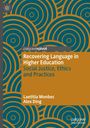 Alex Ding: Recovering Language in Higher Education, Buch