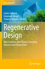 Buchcover: „Regenerative Design“, Herausgeber: Carlos Cobreros, Emanuele Giorgi, Tiziano Cattaneo. Hintergrund: Gebäude, Bäume.