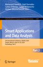 : Smart Applications and Data Analysis, Buch