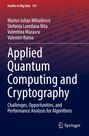 "Applied Quantum Computing and Cryptography" von Marius Iulian Mihailescu. Hintergrund: Blaue Nullen und Einsen.