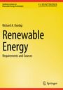 "Renewable Energy: Requirements and Sources" von Richard A. Dunlap; gelber Hintergrund mit Springer-Logo.