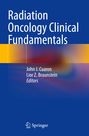 „Radiation Oncology Clinical Fundamentals“; John J. Cuaron, Lior Z. Braunstein, Editors. Blaues Design mit Farbverlauf.