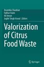 "Valorization of Citrus Food Waste" von Anamika Chauhan et al. Springer-Logo unten rechts. Türkises Design.